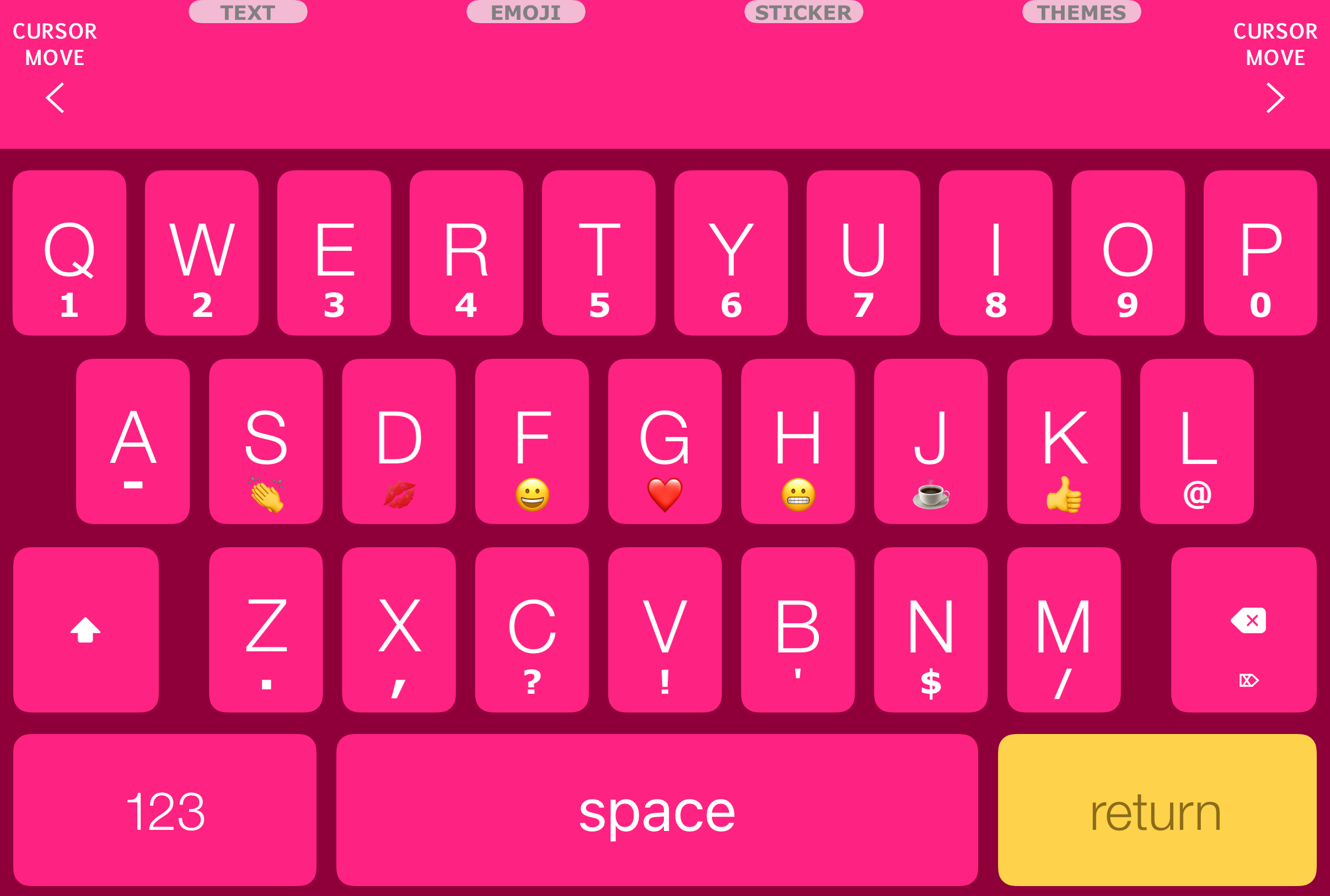 Tema: Maroon Pink